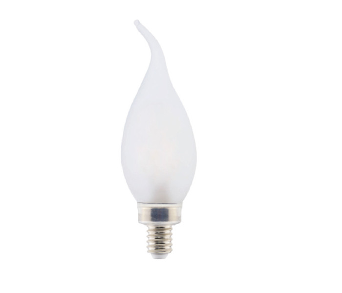 Bombillas candelabro LED regulables, Sigalux E12, 40 W, bombillas de  lámpara de araña, CA10, punta de llama, bombillas de luz de vela, 2700 K,  blanco