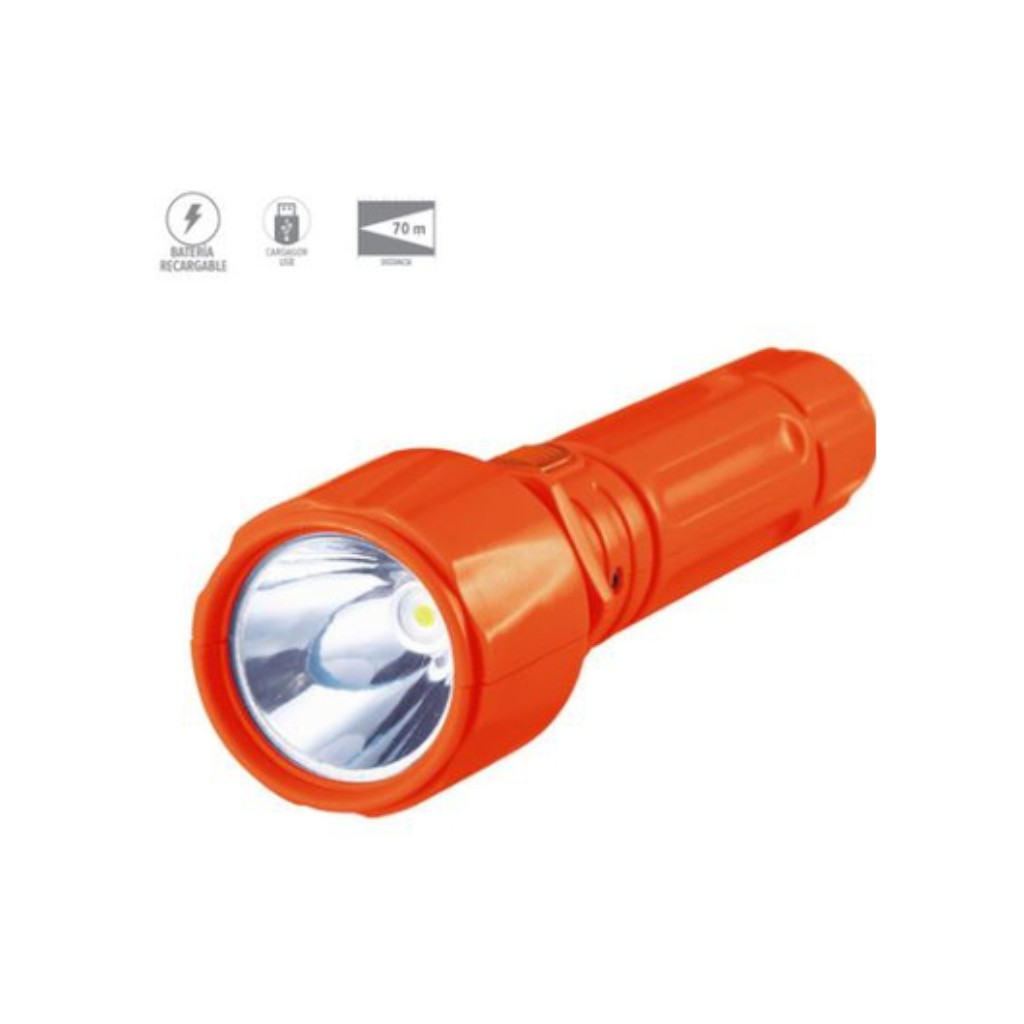 Linterna Portatil LED Recargable BIZLINE - Menú principal