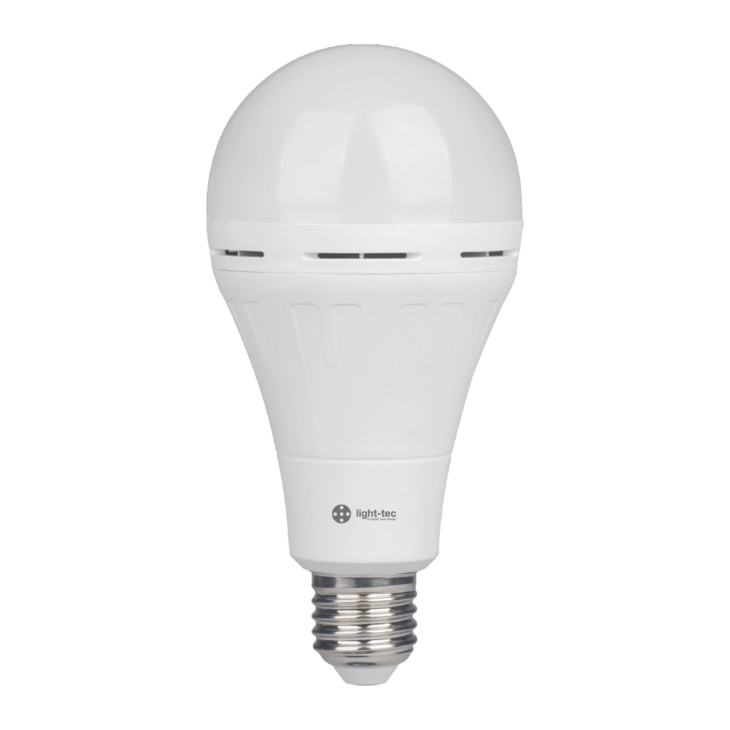 [B000777] BOMBILLA LED CLASICA 7W MV DL C/BATERIA DE EMERGENCIA LIGHT