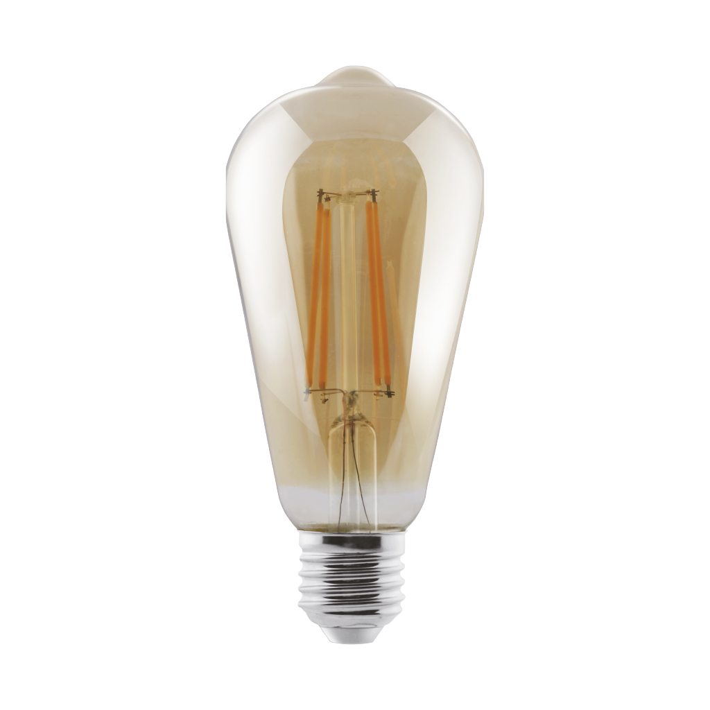 [B000782] [B000782] BOMBILLA DECORATIVA FILAMENTO E27 4W 2700K AMBAR LIGHT-TEC