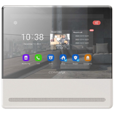 [INC0136] VIDEOPORTERO A COLOR PANTALLA 7 PULG. IP C/CONEX. A CEL. COMMAX