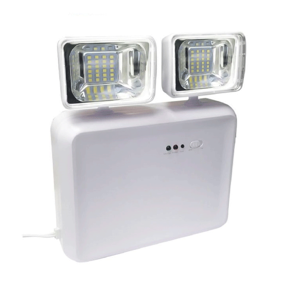 [L000619] [L000619] LAMPARA DE EMERGENCIA LED 2 FOCOS 120-240V NIPPON AMERICA