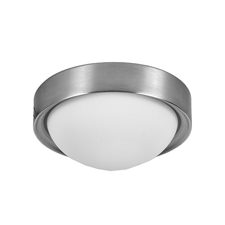 [L002247] LAMPARA DE TECHO REDONDA 10 PULG. S/B PLATEADA LC