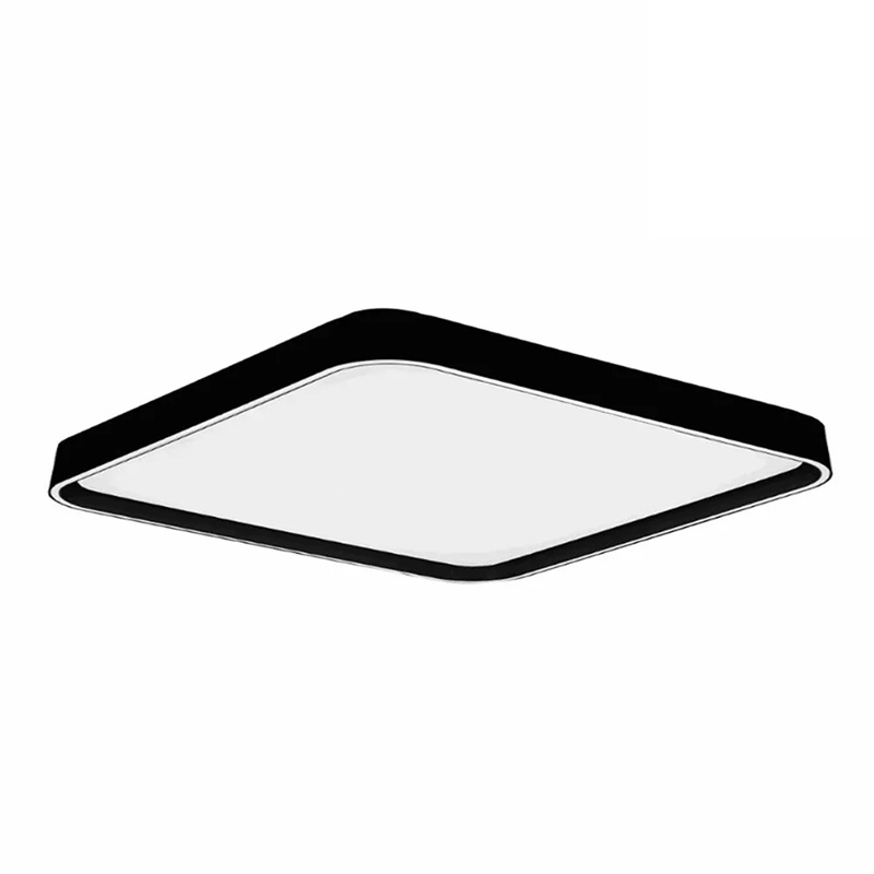 [L002259] LAMPARA DE TECHO CUADRADA 10 PULG. 120/240V LED CCT NEGRA LC