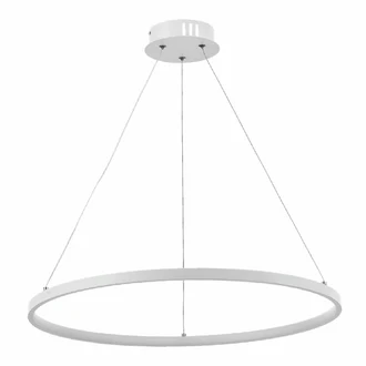 [L002262] LAMPARA COLGANTE LED 37W 1 ARO 3000K MV BLANCA LC