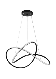 [L002271] LAMPARA COLGANTE LED 56W CCT MV NEGRA LC