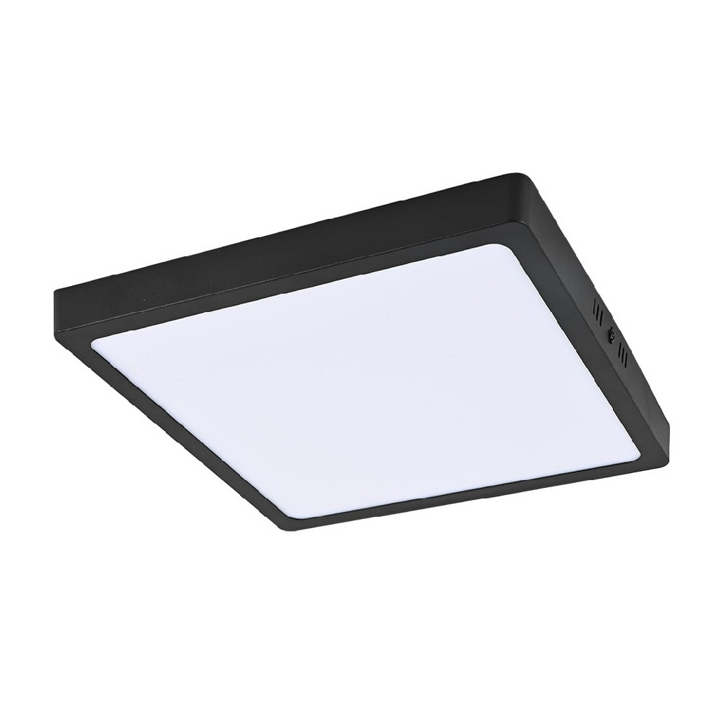 [L002401] LAMPARA LED PARA TECHO CUADRADA 24W DL NEGRA TECNO LITE