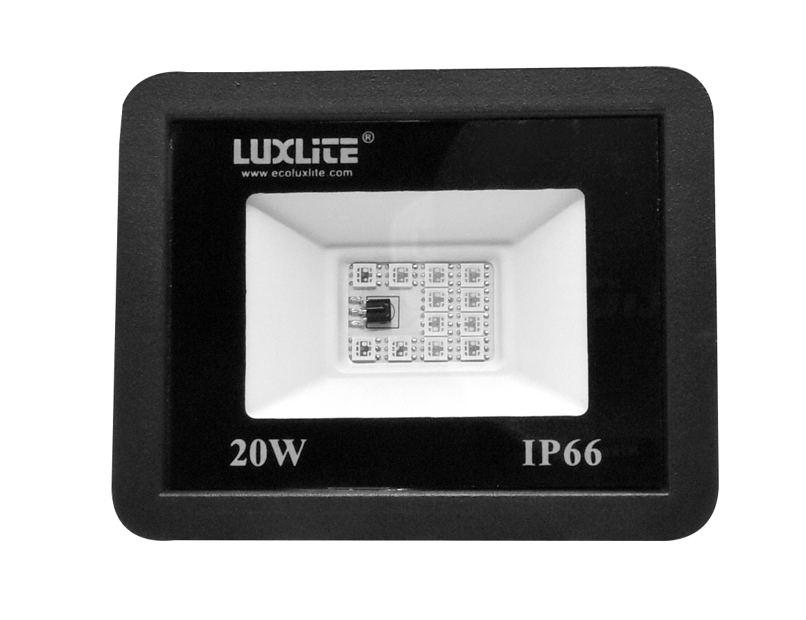 [L1069] [L1069] LAMPARA LED TIPO REFLECTOR 20W RGB MULTICOLOR LUXLITE