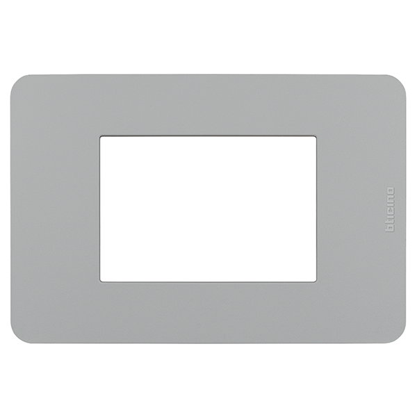 [MTXG020] [MTXG020] PLACA DOBLE GRIS SIN PUENTE MATIX GO BTICINO