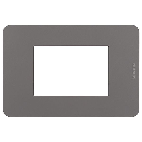 [MTXG031] PLACA TRIPLE TORTOLA SIN PUENTE MATIX GO BTICINO