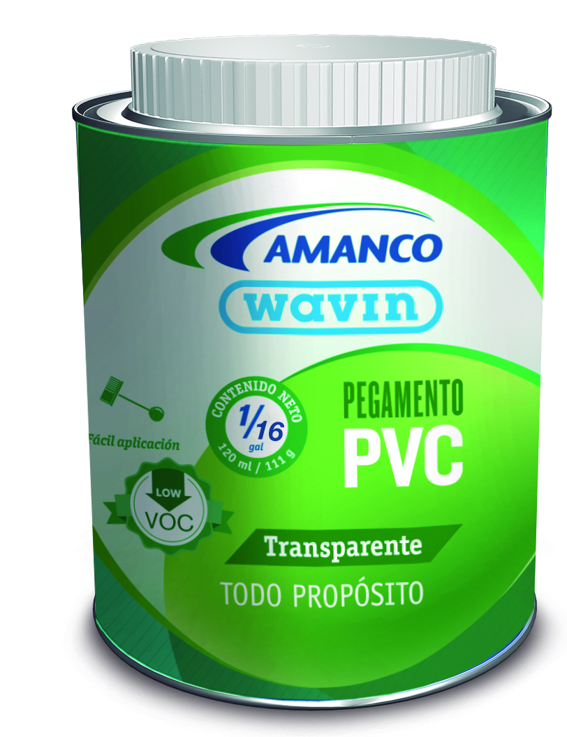[PEG0125] PEGAMENTO PARA TUBO PVC AMANCO (1/16 GALON-240ML)