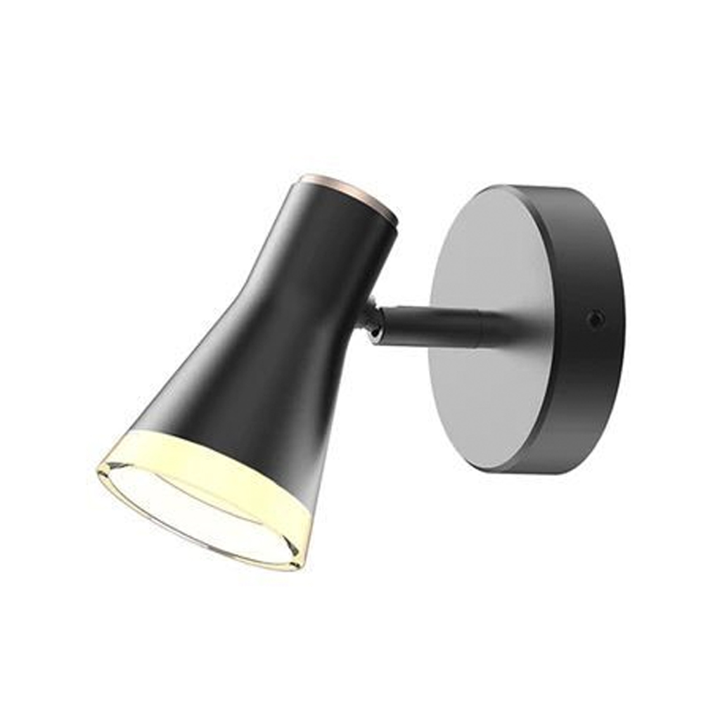 [SPO0085] [SPO0085] LAMPARA LED TIPO SPOT SERIE CLOE 4W MV 3000K NEGRO TECNO LI