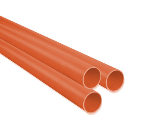 [TVC01] TUBO PVC NARANJA 1/2 PULG.X3MT